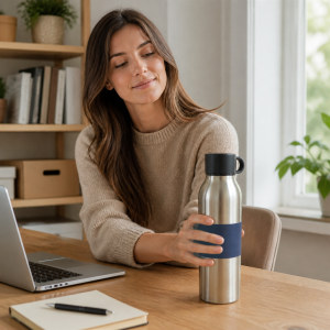 A+ Story-Modul: die Flasche im Alltag am Schreibtisch (300×300)