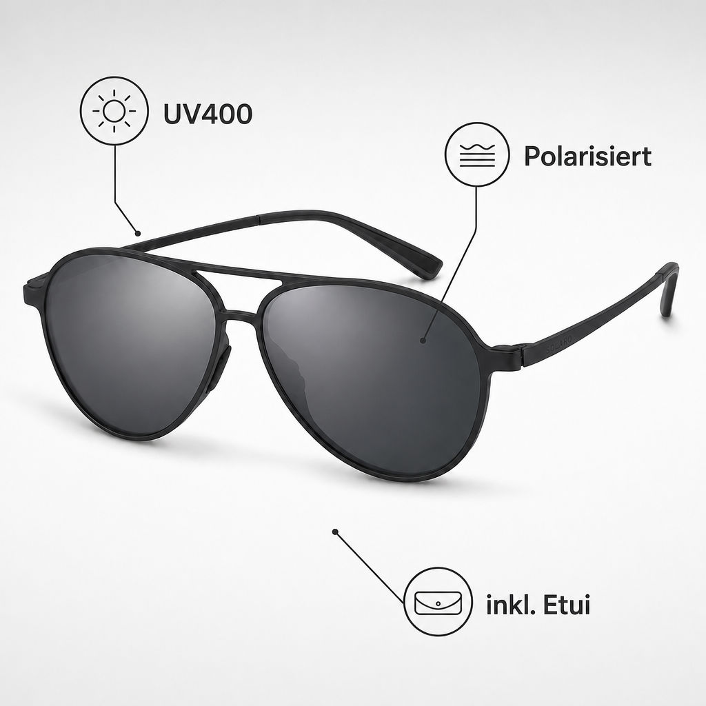 Sonnenbrille: Infografik
